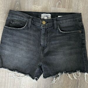 Current Elliott The Bicycle Black Shorts Size 29